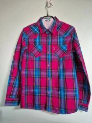セール 20% リーバイス ウーマン チェックシャツ 長袖 68506 - メルカリ