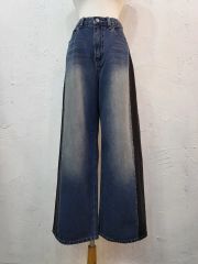 た*く様 Wizzard23aw ユーズドワイドデニム サイズ2 - メルカリ