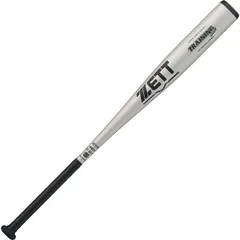 zett(ゼット) 硬式アルミトレーニング1000 野球ソフトバット硬式アルミ (bat18604-1300)26SS、シルバー