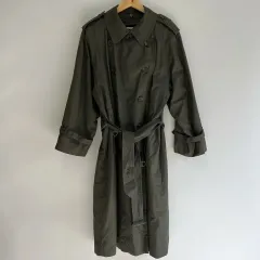 L バーバリー カーキ トレンチコート