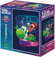 【中古】パズル マリオ＆ヨッシー 「ザ・スーパーマリオギャラクシー・ムービー」 ジグソーパズル 108ピース [02-232]