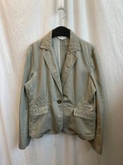 Max Mara デニムテーラードジャケット グレー イタリア製 - メルカリ