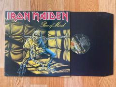 希少・1982年】アイアン・メイデン 来日公演パンフレット＆チケット半