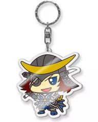 [중고] 키홀더 마스코트 (캐릭터) 다테 마사무네 아크릴 키홀더 [전국 BASARA4]
