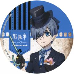 [중고] 코스터(캐릭터) 시엘·팬텀하이브 스페셜 코스터 [극장판 흑집사 Book of the Atlantic×animatecafe] 대상 상품 구입 특전
