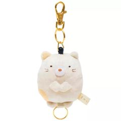 [중고] 키홀더 마스코트 (캐릭터) 고양이 봉제인형 릴 키홀더 [스미코구라시]
