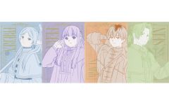 [중고] 엽서 프리렌 & 펠른 & 슈탈크 & 자인 (서 그림) 연결되는 엽서 [이치 반 쿠지 장송의 프리렌] H상