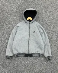 (2XL)90'S adidas ビックロゴ リバーシブル アウター -M1115