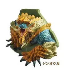 【中古】食玩 トレーディングフィギュア ジンオウガ モンスターハンター ハンティングマグネトロフィー 