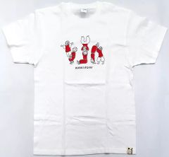 [중고] 티셔츠 탄지로 & 소철 (NANNINKORE) 티셔츠 화이트 M 사이즈 [귀멸의 칼날 전집중전 검 대장장이의 사토편·기둥 연고편]