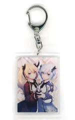 【中古】キーホルダー ミーシャ・ネクロン＆サーシャ・ネクロンC アクリルキーホルダー 「くじ引き堂 魔王学院の不適合者 完結記念オンラインくじ」 C-4賞