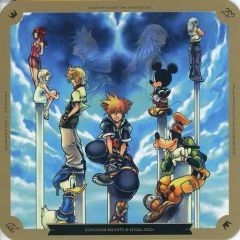 [중고] 머그컵·탕만 킹덤 하트 II 파이널 믹스+ 코스터 [킹덤 하트 20th ANNIVERSARY CAFE×ARTNIA×SQUARE ENIX CAFE] SQUARE ENIX CAFE 한정 음료 주문 특전