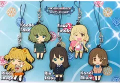 【中古】ストラップ(キャラクター) アイドルマスター シンデレラガールズ!セット ねんどろいどぷらす ラバーストラップ(5個セット) 「THE IDOLM＠STER 8th ANNIVERSARY HOP!STEP!!FESTIV＠L!!!」