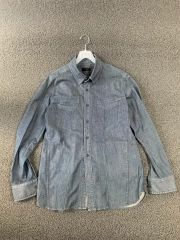 ✨美品✨ DIESEL ディーゼル 長袖シャツ紺 襟デニム S HN32 - メルカリ