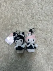 (新品) クロミ マイメロディ ぬいぐるみ キーリング 2個 ウーチョンテム