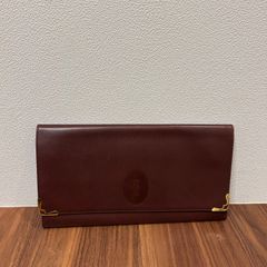 Cartier カルティエ マストライン チェーン付き パーティークラッチバッグ 希少✨ Cartier カルティエ マストライン クラッチバッグ レザー