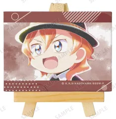 【中古】キャンバスボード・キャンバスアート 中原中也 「文豪ストレイドッグス わん！ トレーディング Ani-Art aqua label 第2弾 ミニキャンバスボード ver.B」
