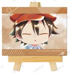 【中古】キャンバスボード・キャンバスアート 江戸川乱歩 「文豪ストレイドッグス わん！ トレーディング Ani-Art aqua label 第2弾 ミニキャンバスボード ver.B」
