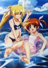 中古】ポスター B2ポスター(八つ折) 集合 「魔法少女リリカルなのは