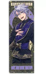 【中古】バッジ・ピンズ アズール・アーシェングロット ロングスクエア型缶バッジ～Gold leaf style～vol.1 「ディズニー ツイステッドワンダーランド」 ナムコ限定