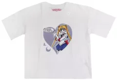 【中古】Tシャツ(キャラクター) セーラームーン グラフィックTシャツ ホワイト Lサイズ 「美少女戦士セーラームーン meets GU」