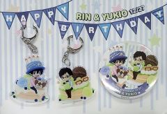 [중고] 기타 잡화 (캐릭터) 오쿠무라 인 & 오쿠무라 유키오 생일 기념 세트 [파란 祓魔師 교토 부정왕편] 점프 페스타 2017 한정