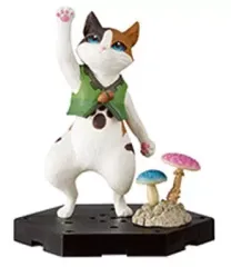 【中古】トレーディングフィギュア オトモアイルー(ミケ/右手上げ) 「一番くじ モンスターハンター 10thアニバーサリー」 I賞 アイルーフィギュアコレクション