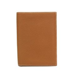 HERMES エルメス ブックカバー セリエ ブラウン系カラー レザー 茶色 HERMES エルメス ブックカバー セリエ ブラウン系カラー レザー 茶色
