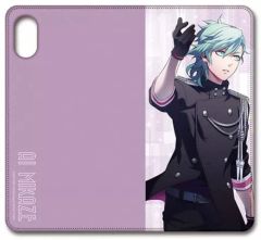 [중고]휴대 재킷·커버 미풍 남편 수첩형 스마트폰 케이스(iPhoneX) [노래의☆프린스님]