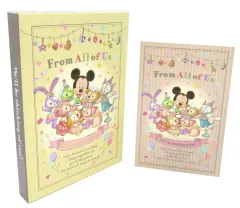 【中古】グッズセット 集合 ポストカード＆ポストカードホルダー 「Duffy and Friends-ダッフィー＆フレンズ-」 東京ディズニーシー限定