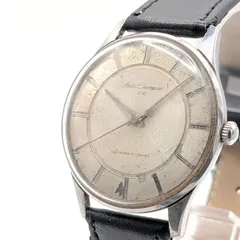 SEIKO Chanpion 850 J10518 Watch Hand-Winding Men's Silver Round