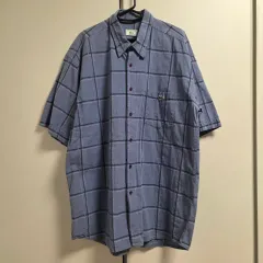 フランス製 LACOSTE ラコステ 半袖 CHECK チェック シャツ 2XL(110)