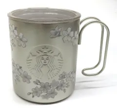 【中古】マグカップ･湯のみ SAKURA2026リッド付ステンレスマグ355ml 「スターバックスコーヒー」 SAKURA Twinkle Gentlyグッズ