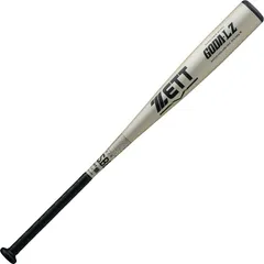 zett(ゼット) 軟式アルミバット ゴーダLZ 野球ソフトバット軟式アルミ (bat37613-1300)26SS、シルバー