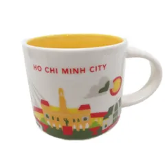 スターバックス STARBACKS You Are Here Collection ホーチミン限定マグカップ 食器 コップ 白 ホワイト 黄 イエローのサムネイル