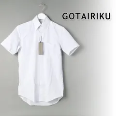 新品 五大陸 春夏【形態安定】SUMMERPREMIUMPLEATS_スナップダウンカラー 半袖ドレスシャツ S # 020のサムネイル