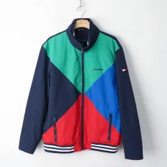 115/オーバーサイズ トミーヒルフィガー ジップアップ ジャケット