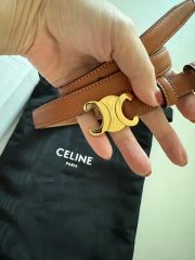 CELINE セリーヌ ミディアム トリオンフ ベルト 75 黒 - メルカリ