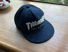 90s USA製   キャップ　フェード THRASHER キャップ 90s 00s フェード 襤褸 Vintage - メルカリ