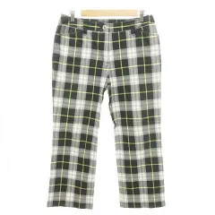 バーバリー ロンドン BURBERRY LONDON チェックパンツ スラックス 国内正規 17 約5L 大きいサイズ 白黒 他 ■GY47