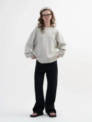 ZARA タグ付き新品 ソフト Vネック スウェットシャツ - メルカリ