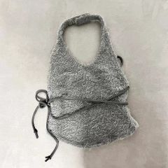 Kitta 草木染め バッグ グレー - メルカリ