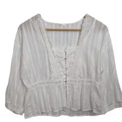 goa ゴア VINTAGE GOA フリンジ付き刺繍ブラウス アーカイブ ☆ - メルカリ
