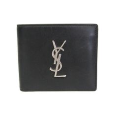 SAINT LAURENT 二つ折り財布 クロコ型押し - メルカリ