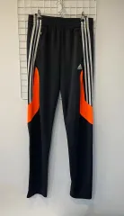 (送料無料) adidas アディダス climalite ユニセックス グレー サッカー ズボン 100