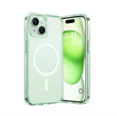 [미군 규격 · Magsafe 대응] TORRAS iPhone 15 용 케이스 내충격 마그넷 탑재 무선 대응 반투명 매트