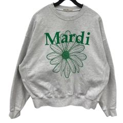 I526 Mardi Mercredi トレーナー ドロップショルダー ロゴ - メルカリ
