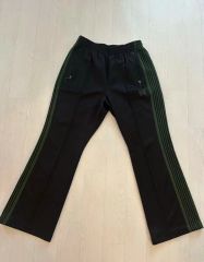 Needles トラックパンツ　L Needles ニードルズ トラックパンツ ブラック ナロー L IN933 - メルカリ