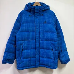L NIKE ACG チェック ダウン ジャケット