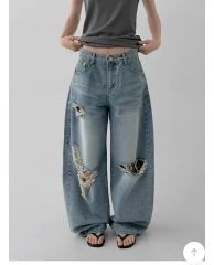 マチャット machatt TUCK TAPERED DENIM デニム - メルカリ